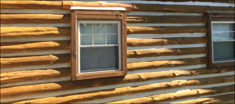 Log Home Whole Log Replacement  Ashe County,  North Carolina
